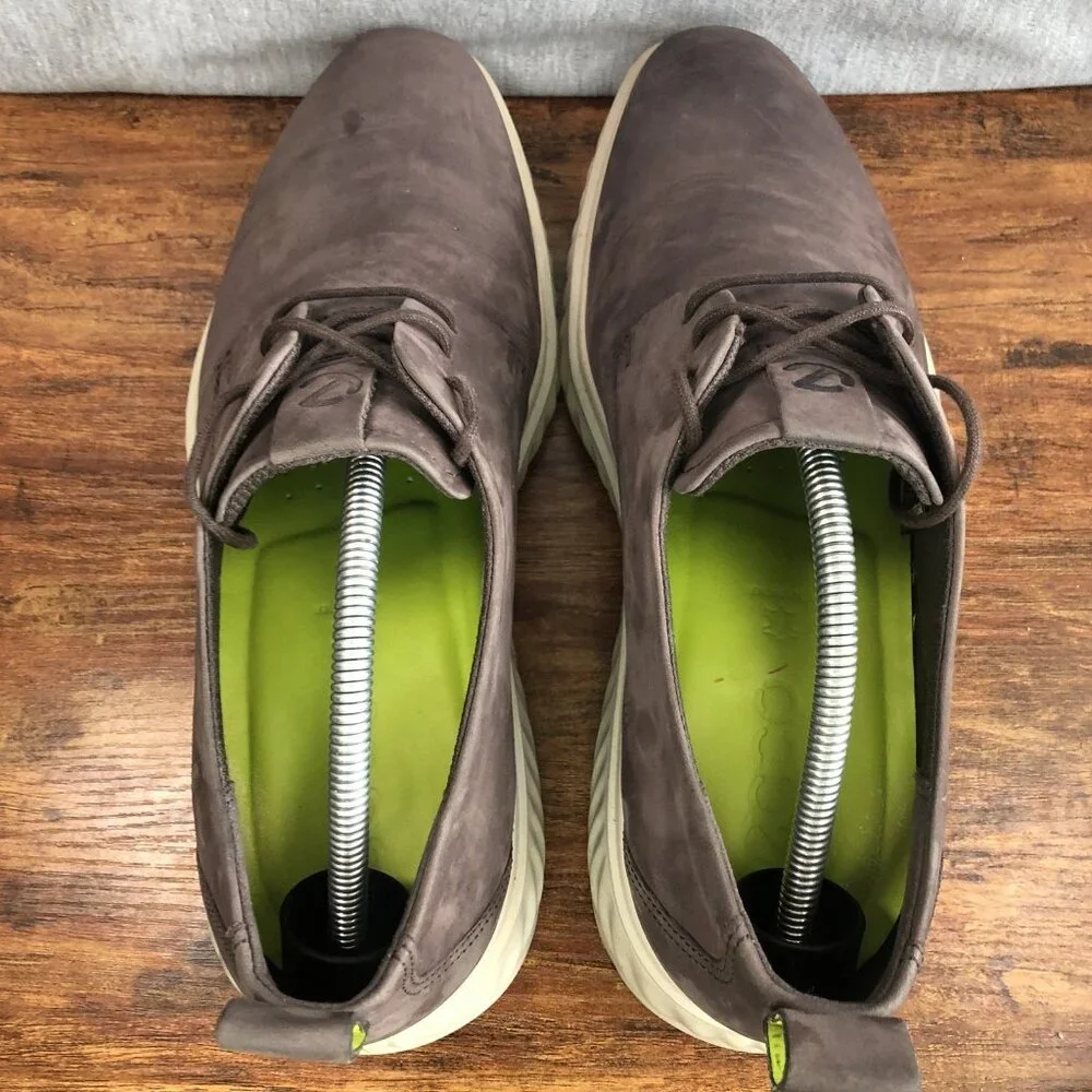 ECCO 'St. 1 Hybrid' Mens SZ EU 44‎ US 10-10.5 Plain Toe Derby Lavender Shoes